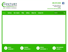 Tablet Screenshot of centurycarpetonline.com